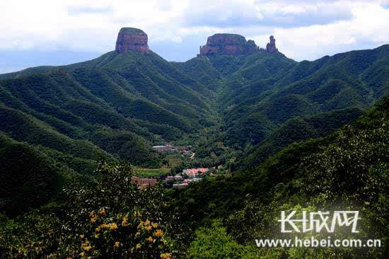 石家庄赞皇县嶂石岩景区.(资料图)