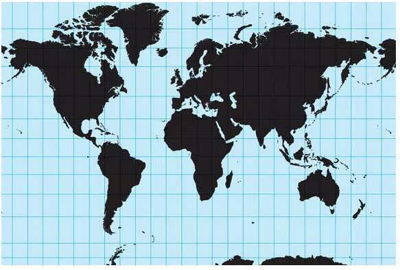 最佳的世界地图画法,也许会令你大吃一惊