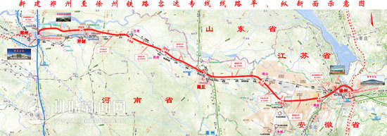 8月8日,皖北晨刊记者从宿州市发改委获悉,由郑州到徐州的郑徐客运专线