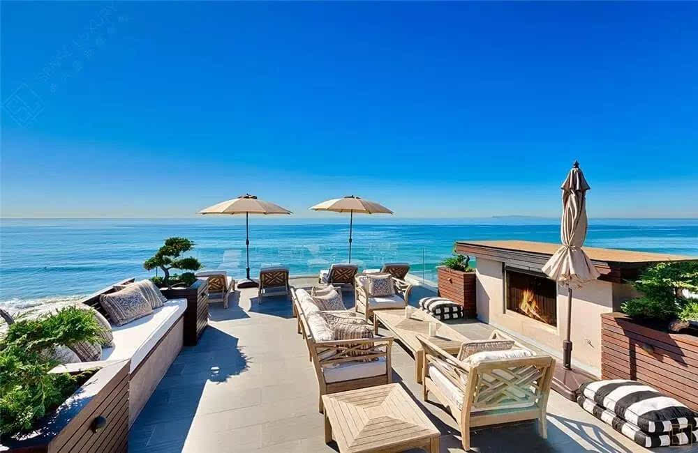 这样的海滩别墅,相当于半个水上别墅|马里布别