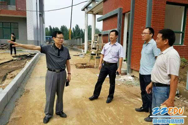 郑州经开区教文体局加强新建学校工程督导确保
