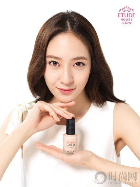 (etude house伊蒂之屋代言人krystal郑秀晶 etude house 伊蒂之屋恒