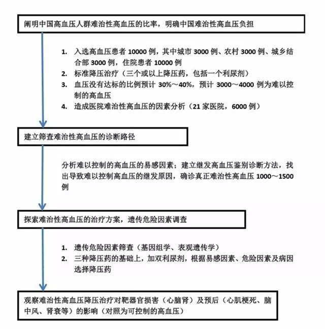 血压诊断和治疗研究 国家科技支撑计划课题进