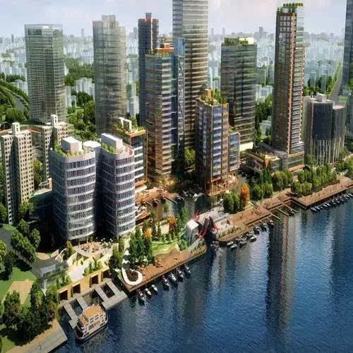 北外滩将在滨江三个层面即核心商务区规划形成一条"空中绿街