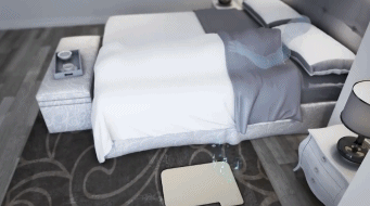 起床困难户有救了,这一款地毯马上让你滚下床.