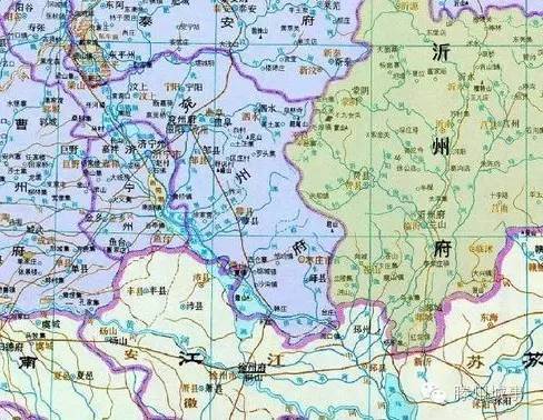 清朝滕县地图(属兖州府)图片