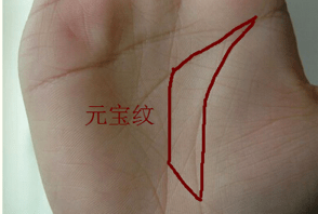 手中有元宝形状的人
