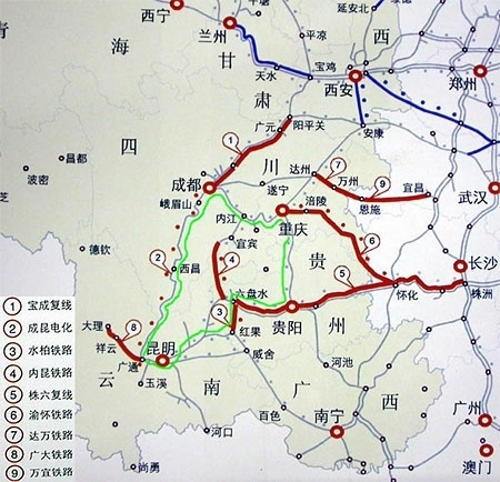 川黔铁路中断行车近2个月 预计20日恢复通车(图)