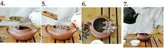泡茶工具:紫砂壶一个,冻顶乌龙春池0014,电水壶一个,基本功夫茶具一
