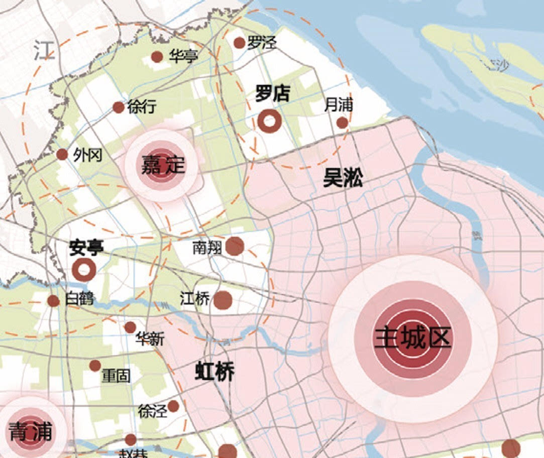 3,沪太路高架2,顾村是公共活动地区中心导览1,顾村划入主城区范围