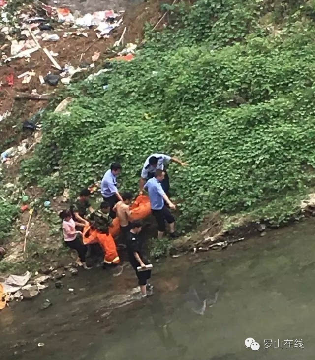 [头条]罗山南大桥一女子跳河身亡,原因竟然是.(附视频)