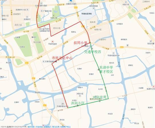 平湖客运中心—南环路—南市路;新增沐阳小区,兴阳花苑,东湖中学育才