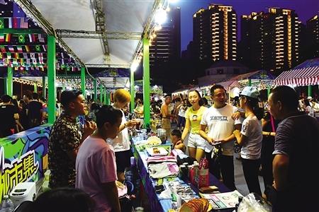 与此同时,创建一年多的市级特色夜市,市级创业夜市也揭开面纱