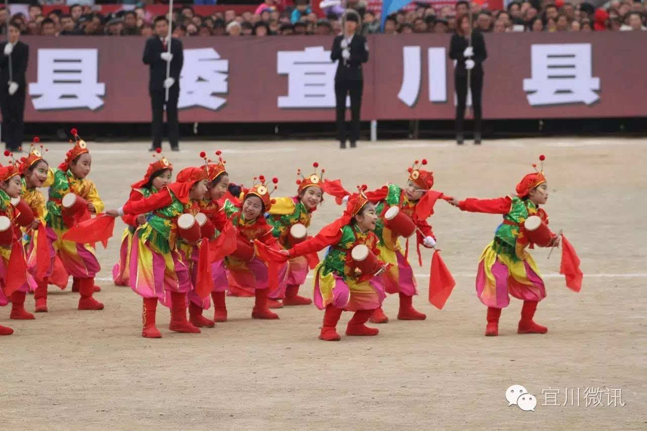 神奇的宜川鼓舞