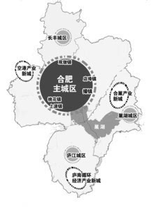 2020合肥县gdp_合肥九区四县一市地图(2)