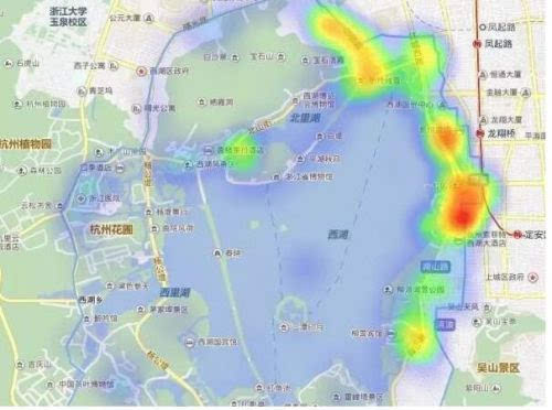 杭州市旅游局利用大数据解决游客动态监测问题,通过和个推的合作,利用图片