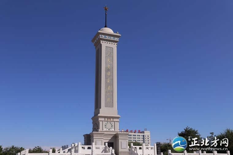 始建于1960年的革命烈士纪念碑是国务院批准的全国重点革命烈士建筑物