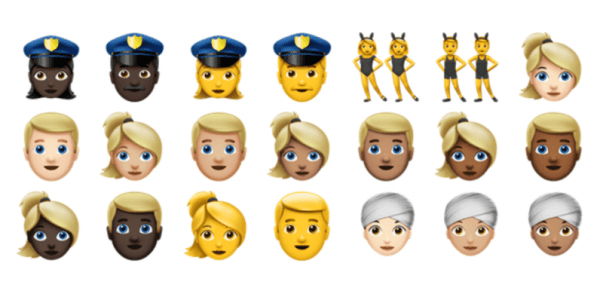 这些是 ios 10中的72个新emoji表情