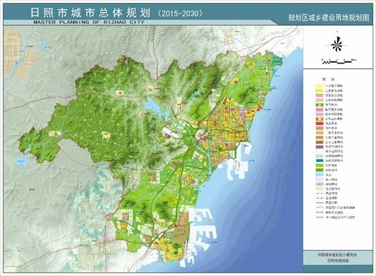 日照市行政地图模板|日照市行政地图模板_海报