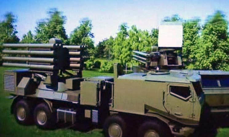 俄完成新一代"铠甲"-sm防空系统设计 分两种车型载弹量翻倍