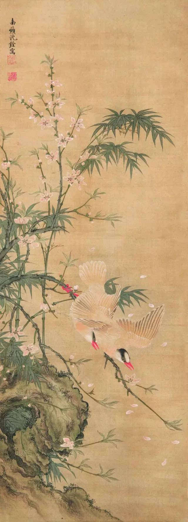 清代花鸟兽画第一家 沈铨画选