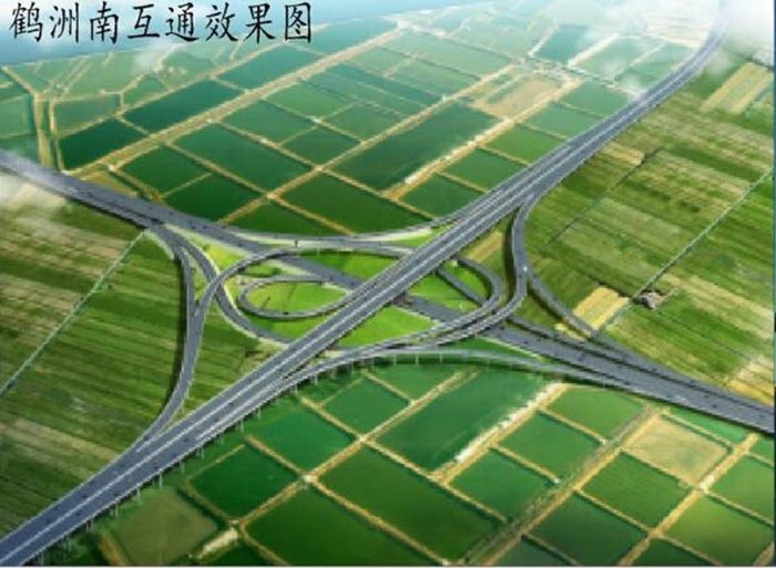洪鹤大桥批后公示高速标准双向六车道2019通车