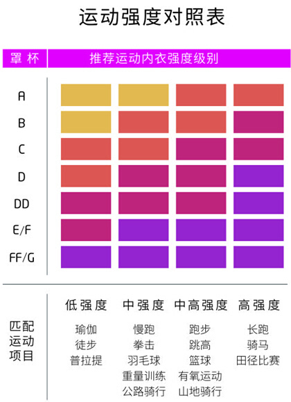 运动内衣尺码怎么选_内衣的尺码怎么选