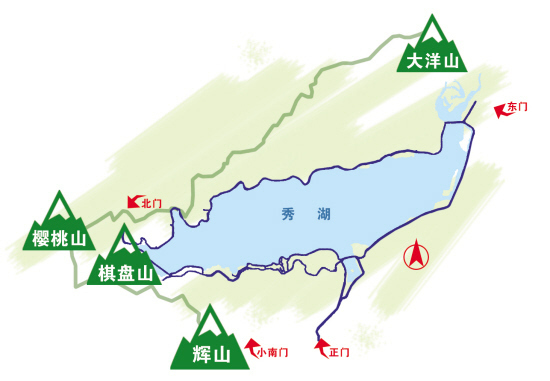 山路全贯通 棋盘山风景区实现"四山连攀"