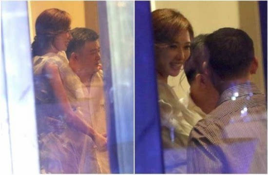 合照被男子搂腰揩油?林志玲被揩油只是微微一笑(图)