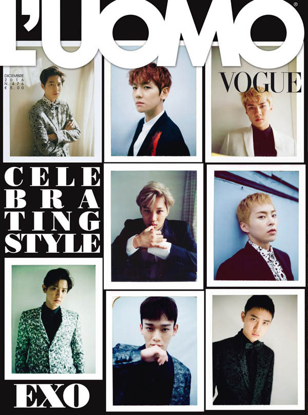 exo登上世界知名杂志封面 成为首登该杂志封面的亚洲