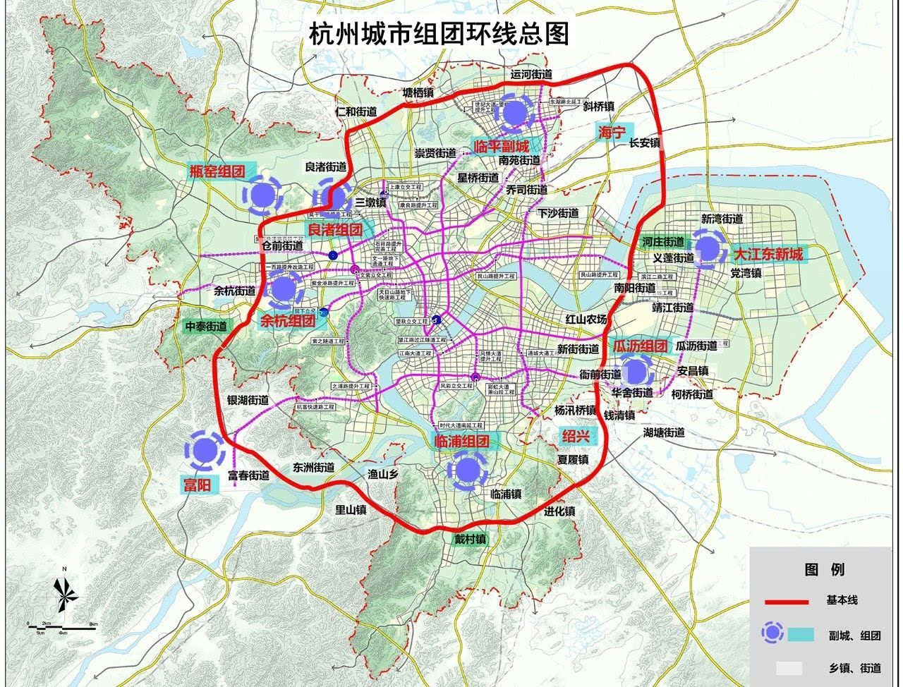 杭州将有第三条绕城环线,利好哪些区域?