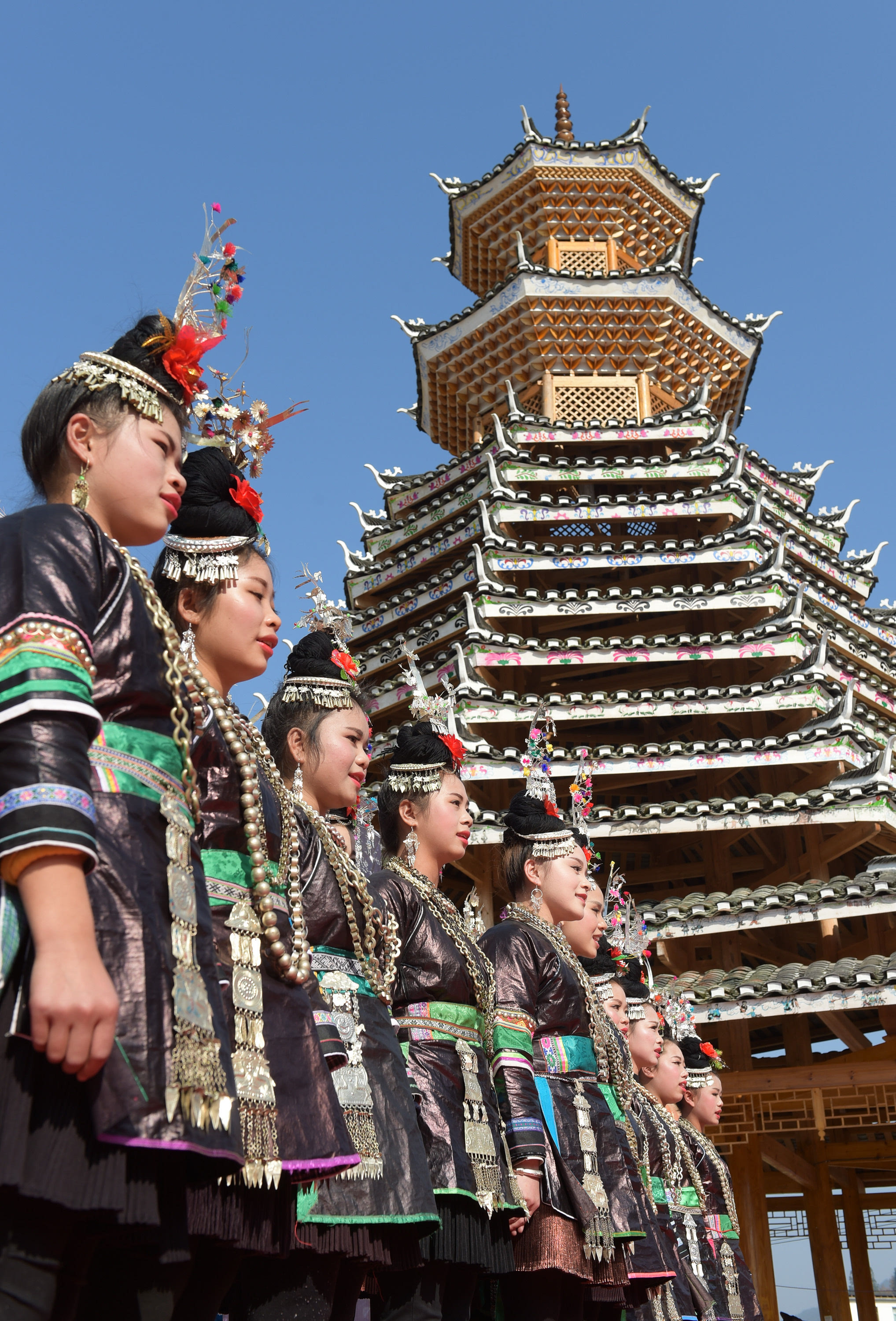 贵州榕江:侗族大歌比赛传承民族文化