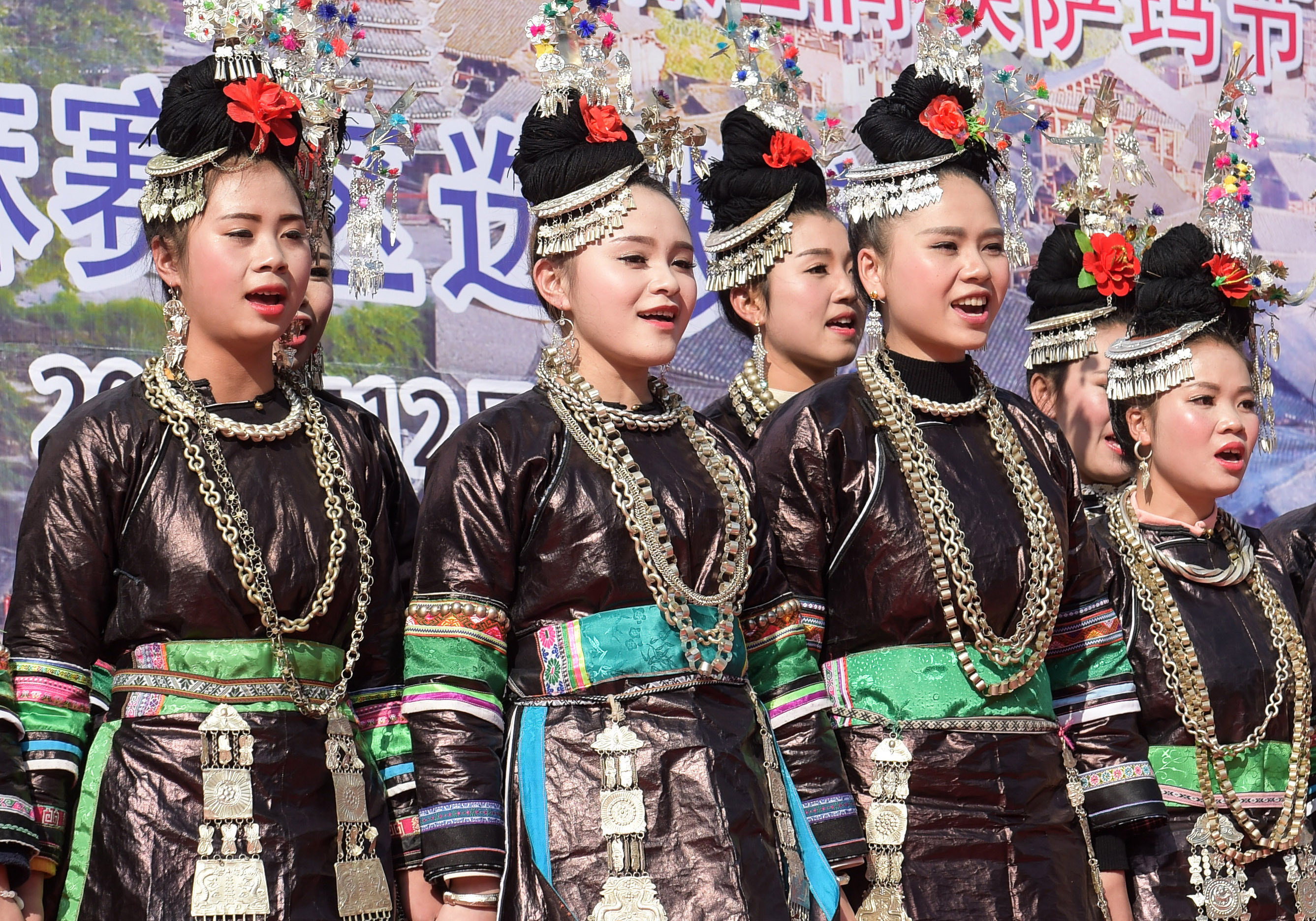 贵州榕江侗族大歌比赛传承民族文化