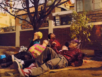 gd的八字刘海,太阳的脏辫,bigbang回归造型比歌曲更精彩