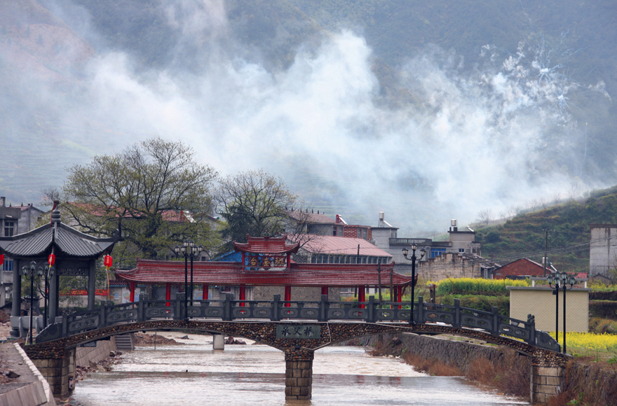 丽水缙云县三溪村