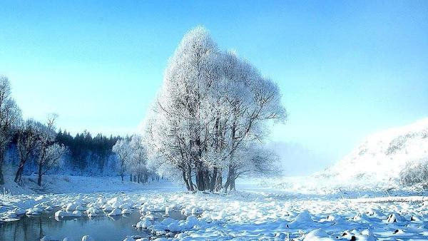 这里,有着冰歌雪舞的大自然