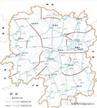 湖南发布十三五交通规划 5年建成3-4个国家公