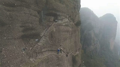 剑门关猿猱鸟道你敢爬吗