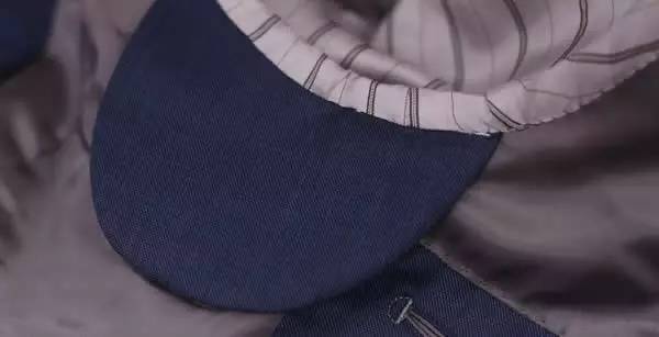 ps:好的防汗片是用的西服面料制作的,次一点的用里布制作.