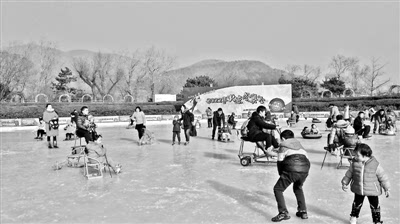 导致颐和园,北海公园,什刹海,陶然亭,紫竹院等湖面冰场"爽约"元旦小