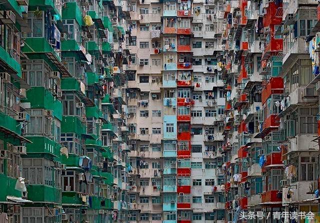 吓尿了!香港满足七百多万人口建筑密度如蜂窝