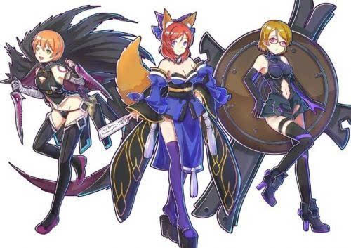 岛国画师创作《LL》 《FGO》联动图