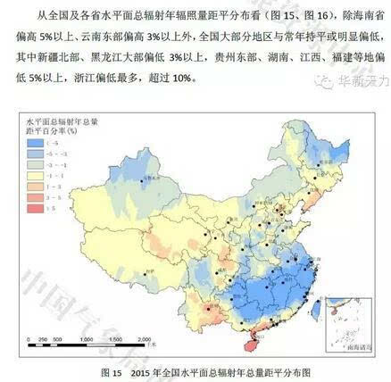 2016年中国风能太阳能资源年景公报发布