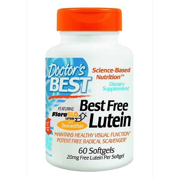 Prime会员免运费!Doctor's Best Free Lutein 叶