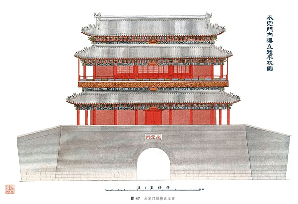《北京的城墙与城门》:53幅手绘126张老照片还原老北京