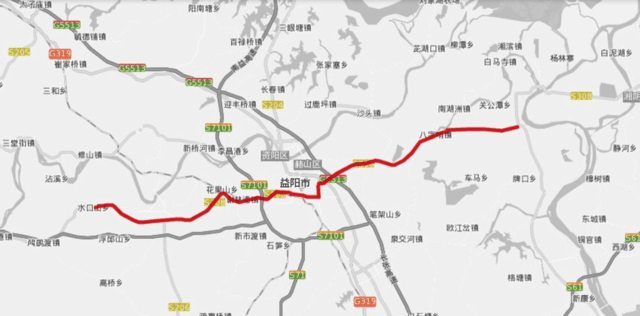 一,湖南s308省道:益阳市境内248公里至258公里,全年共发生交通事故38