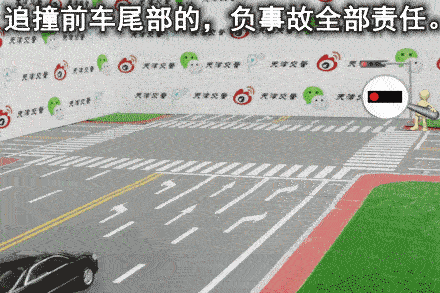 公安交通管理局原创了一套生动易懂的小动画,教您快速判断事故责任