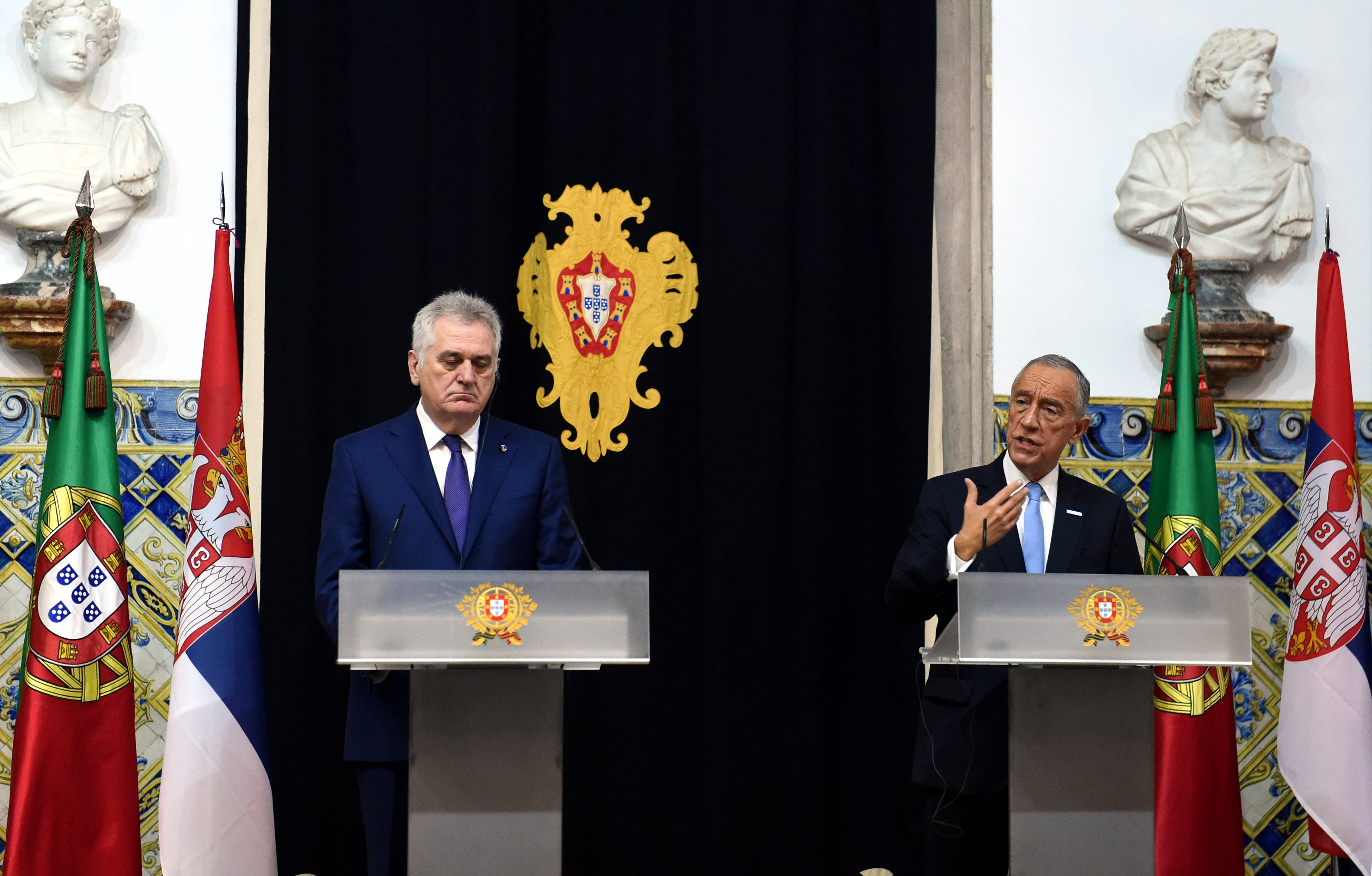葡萄牙总统表示支持塞尔维亚加入欧盟