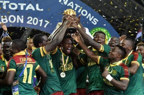 搜狐公众平台 - 喀麦隆队夺得2017年非洲杯冠
