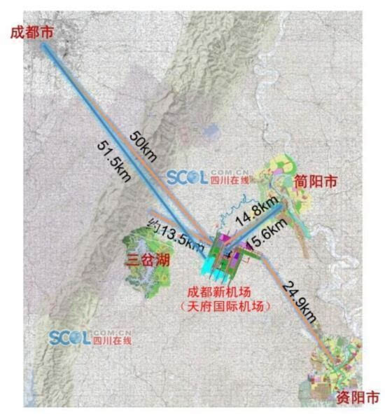 成都新机场位于简阳市西南角 返回搜             责任编辑